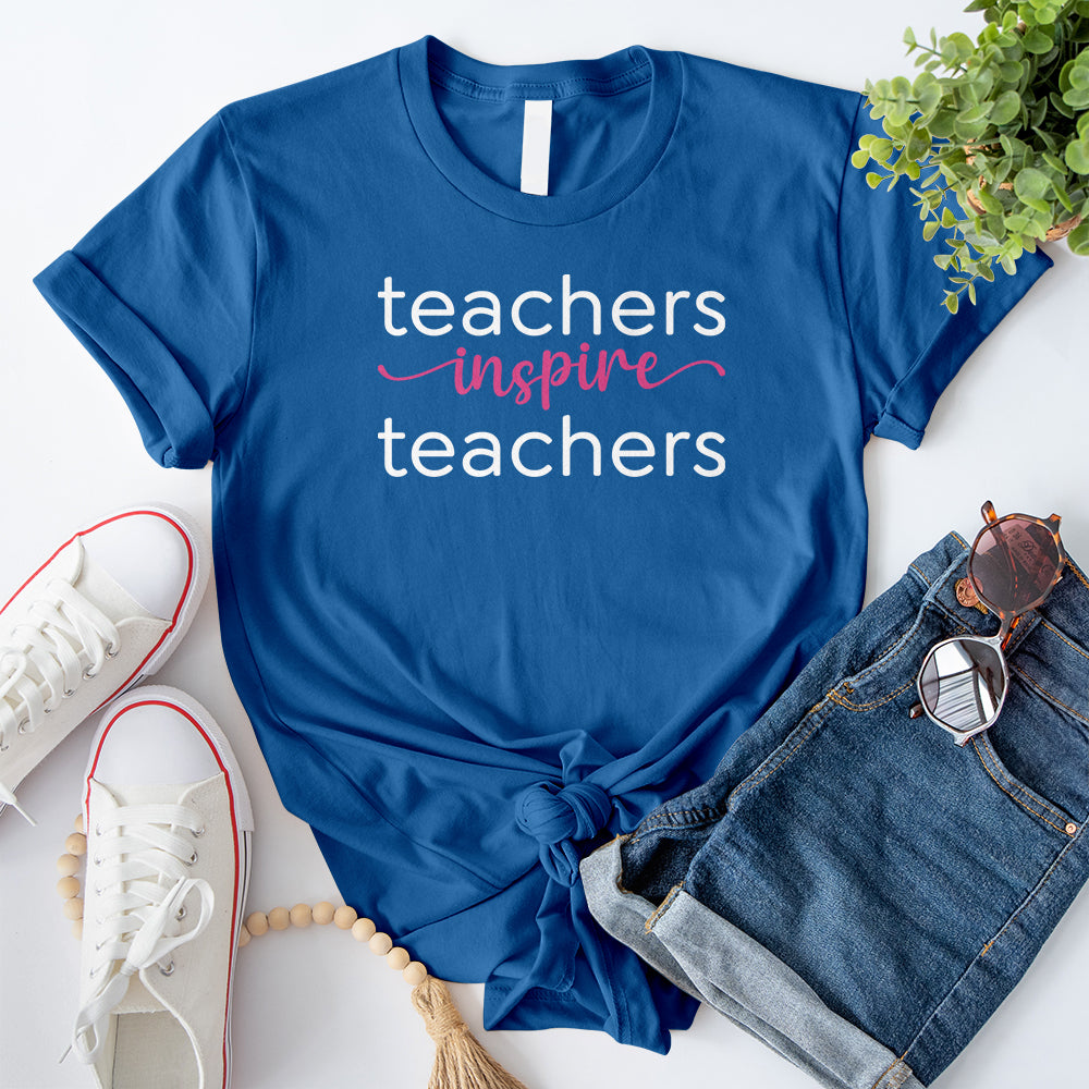 Teachers Inspirer Teachers 2 T-Shirt
