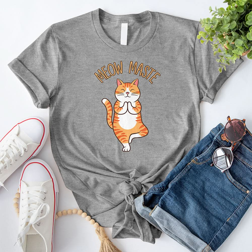 Yoga Meow Maste T-Shirt