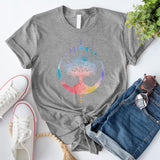 Mystical Tree of Life and Moon Phases T-Shirt