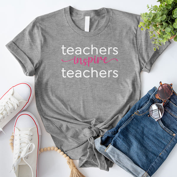 Teachers Inspirer Teachers 2 T-Shirt