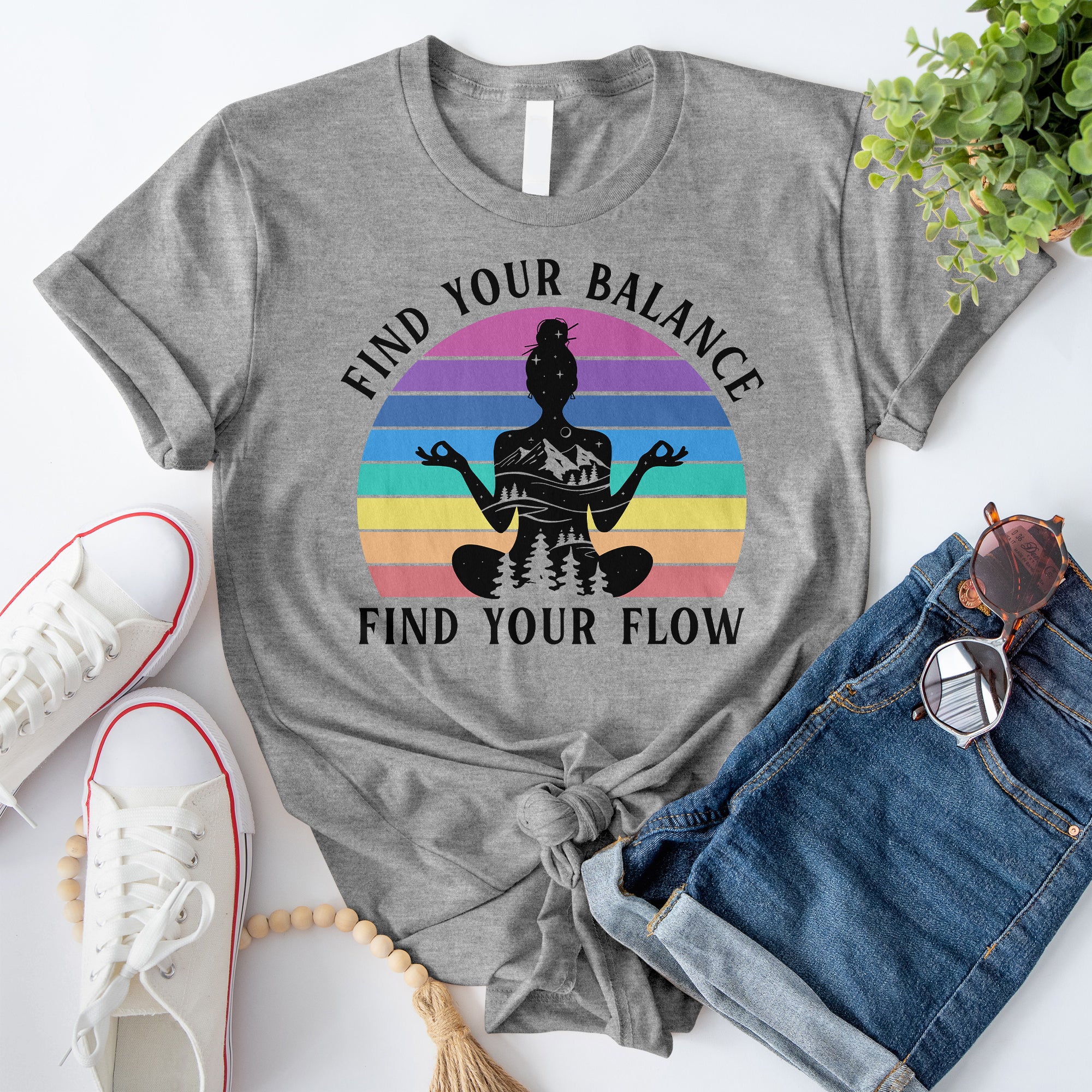 Find your balance find your flow T-Shirt