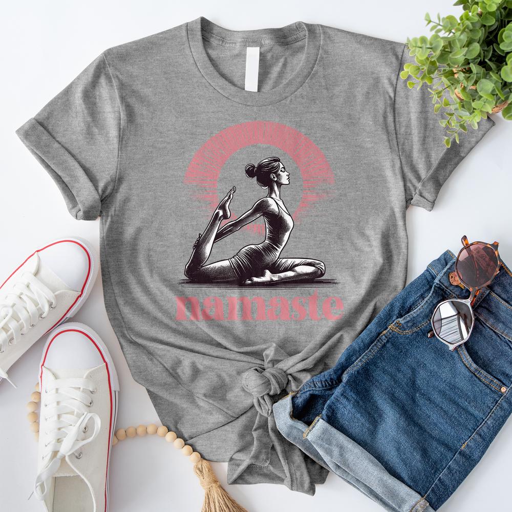 Namaste Yoga Pose T-Shirt