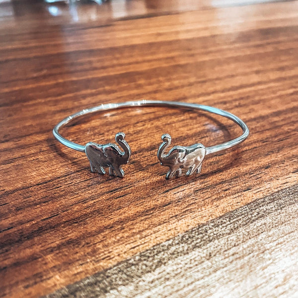 Lucky Elephants Inspirational Bracelet