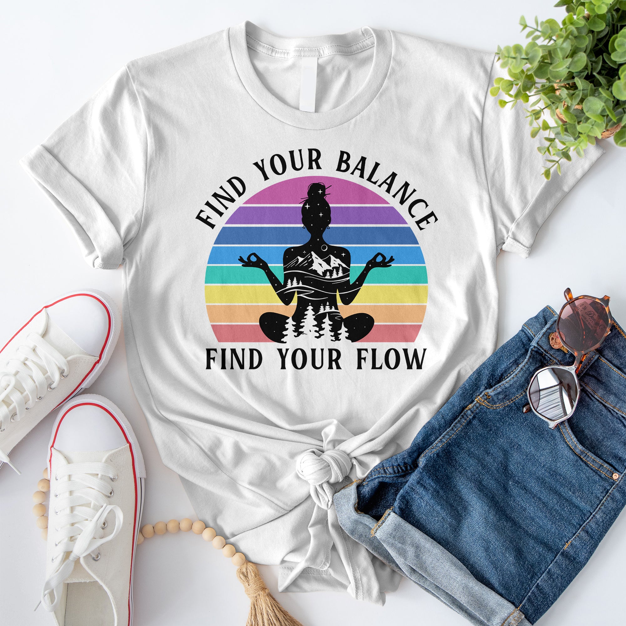 Find your balance find your flow T-Shirt