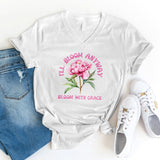 I'll Bloom Anyway V-Neck