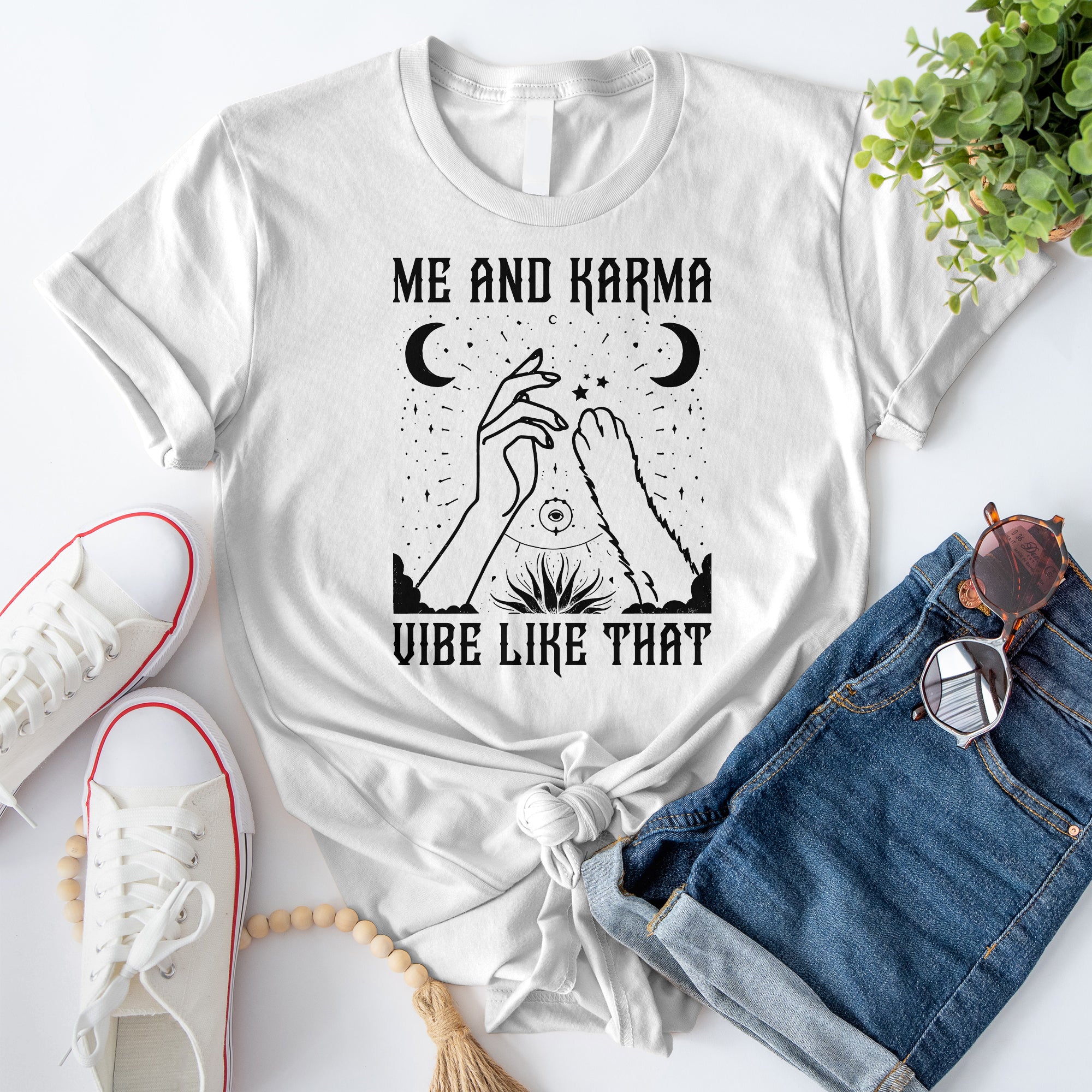 Me And Karma Vibe Like That T-Shirt