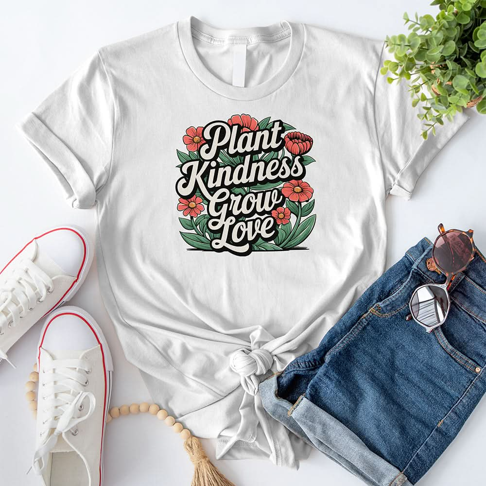 Plant Kindness Grow Love T-Shirt