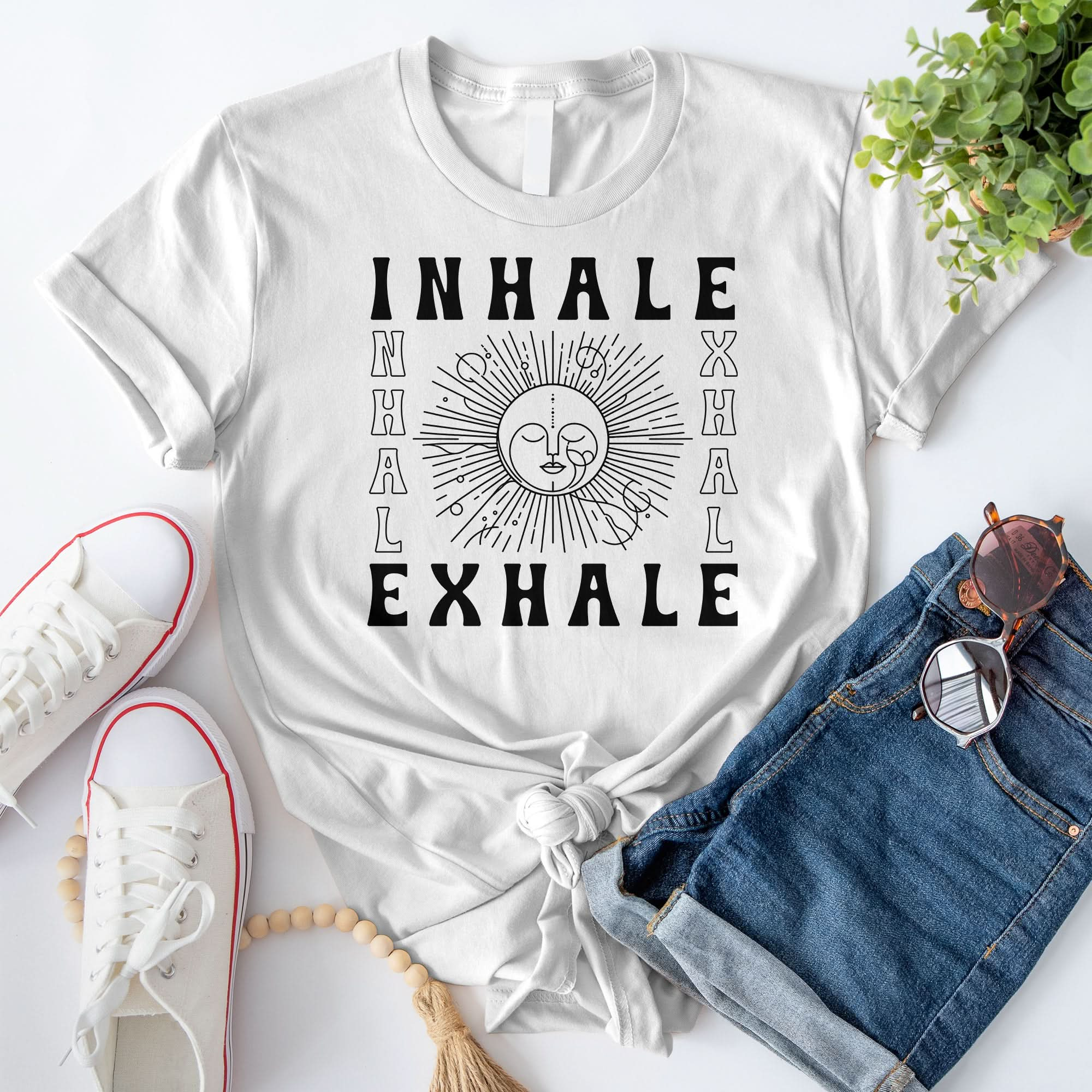 Inhale Exhale Yoga T-Shirt