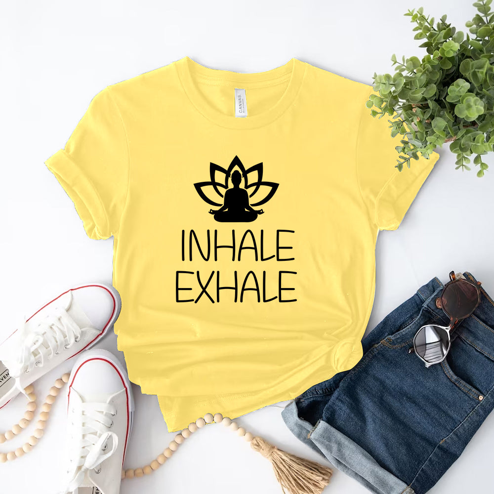 Inhale, Exhale Namaste Tee