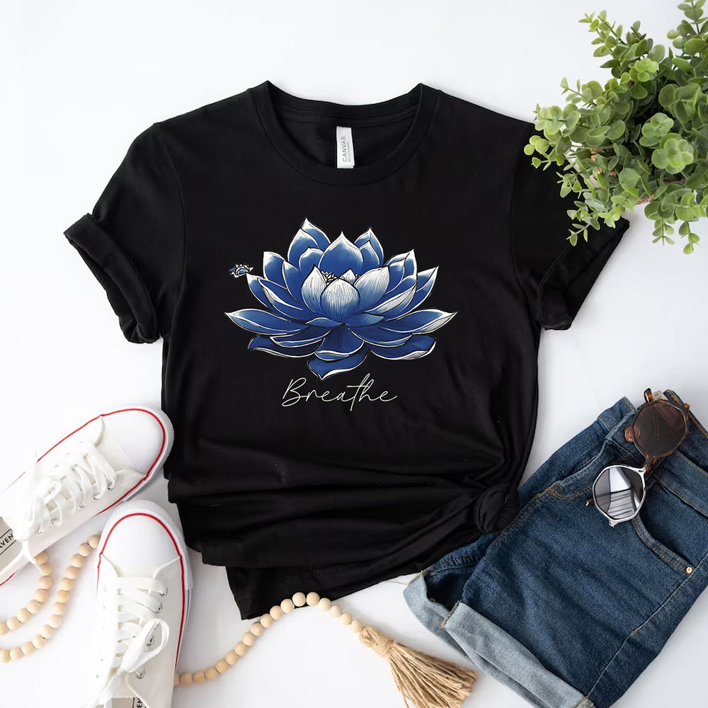 Breathe Lotus Tee