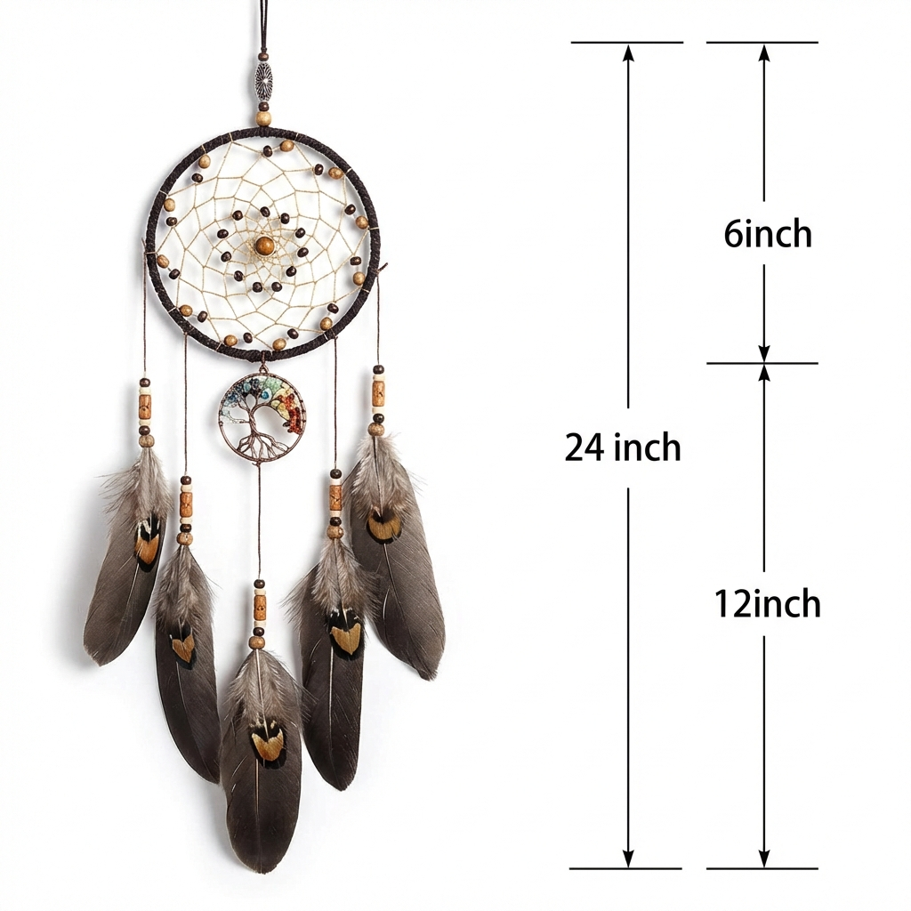 Chakra Tree Of Life Dream Catcher