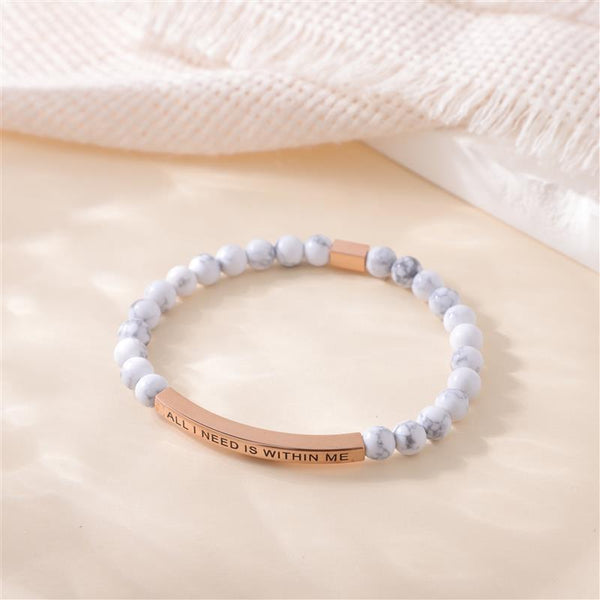 All I Need Is Within Me Bracelet