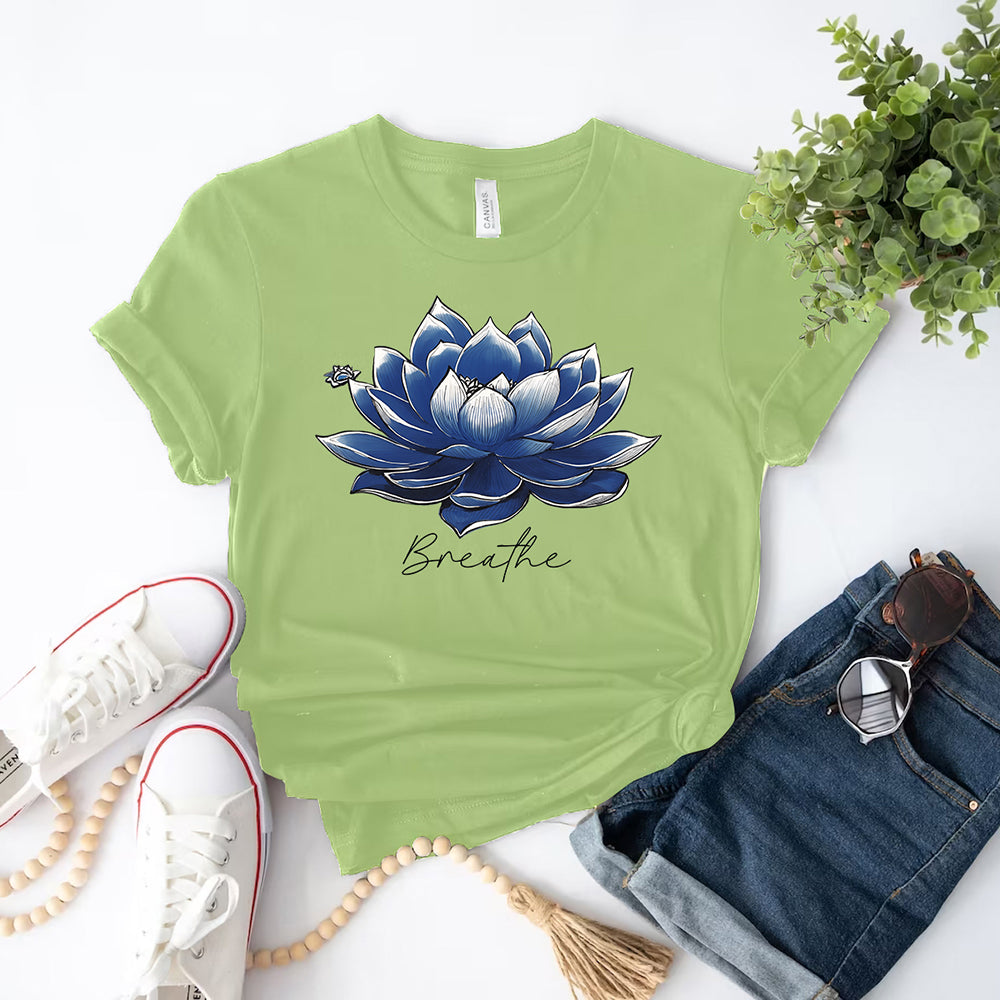 Breathe Lotus Tee