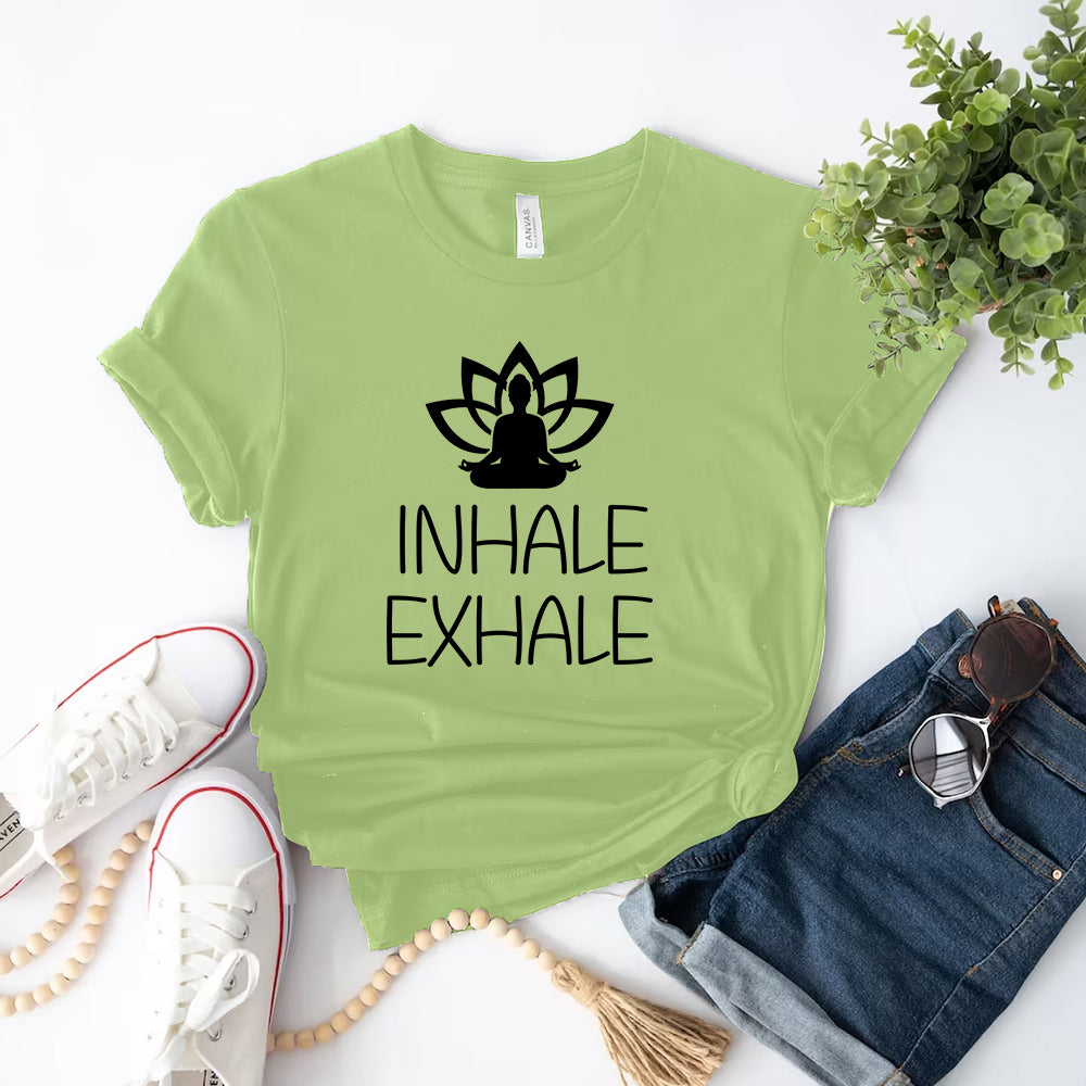 Inhale, Exhale Namaste Tee