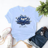 Breathe Lotus Affirmation Yoga Tee