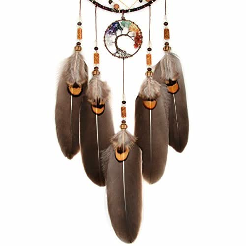 Chakra Tree Of Life Dream Catcher