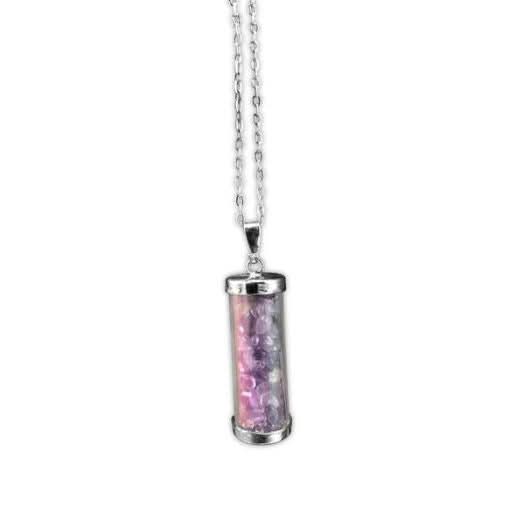 Amethyst Healing Crystal Necklace