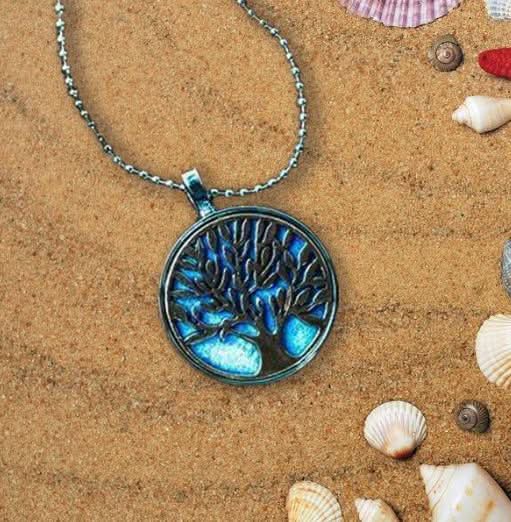Tree of Life Aromatherapy Necklace