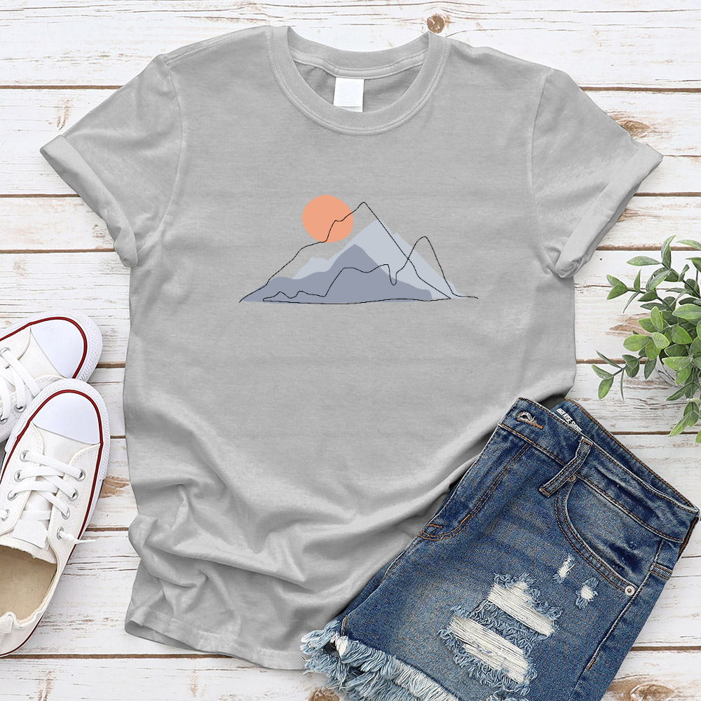 Abstract Mountain T-Shirt