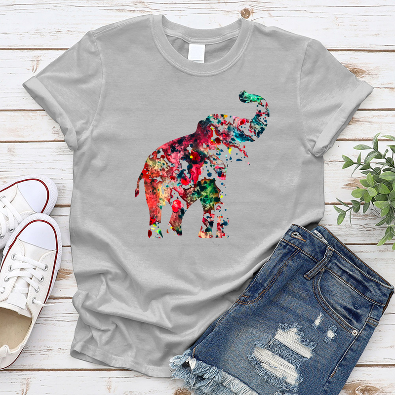 Watercolor Elephant T-shirt