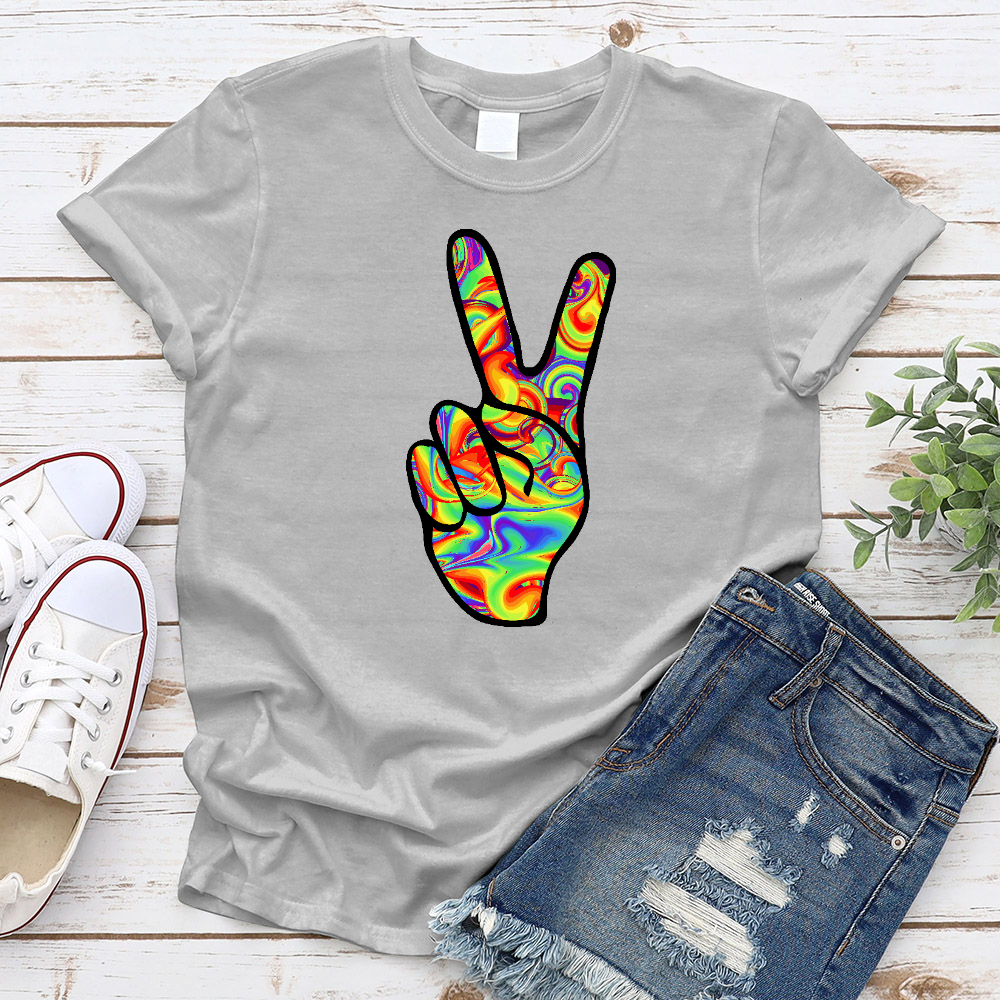 Trippy Peace Tee