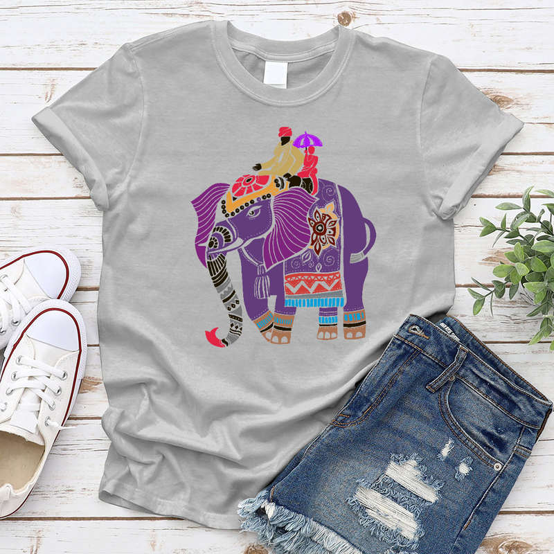 Traveling Abroad Elephant T-shirt