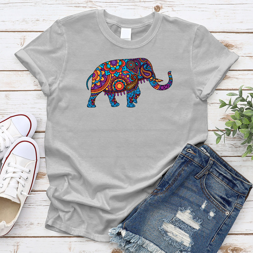 Native Colors Elephant T-Shirt