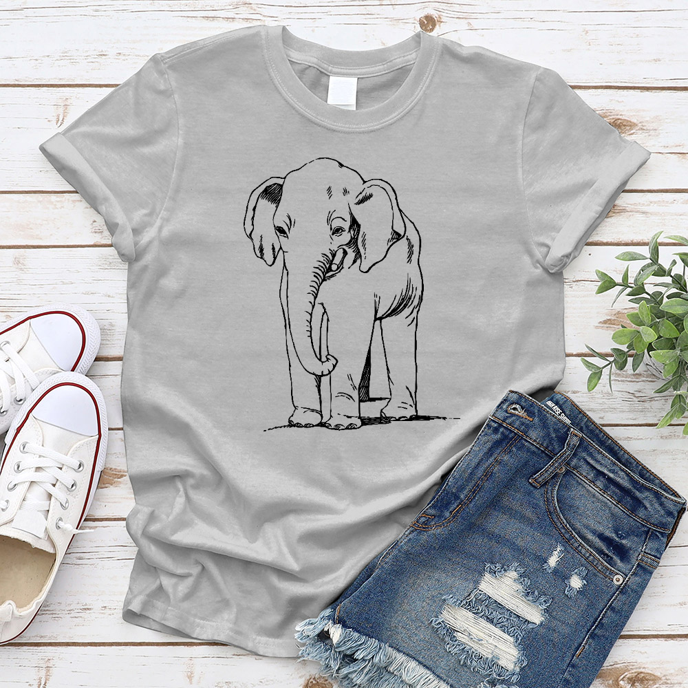 Standing Elephant T-Shirt