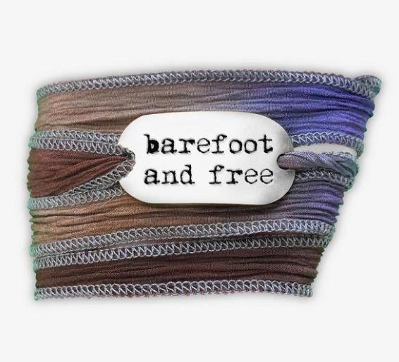 Barefoot and Free Silk Bracelet