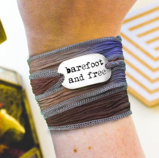 Barefoot and Free Silk Bracelet