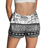 Black Classic Elephant Shorts