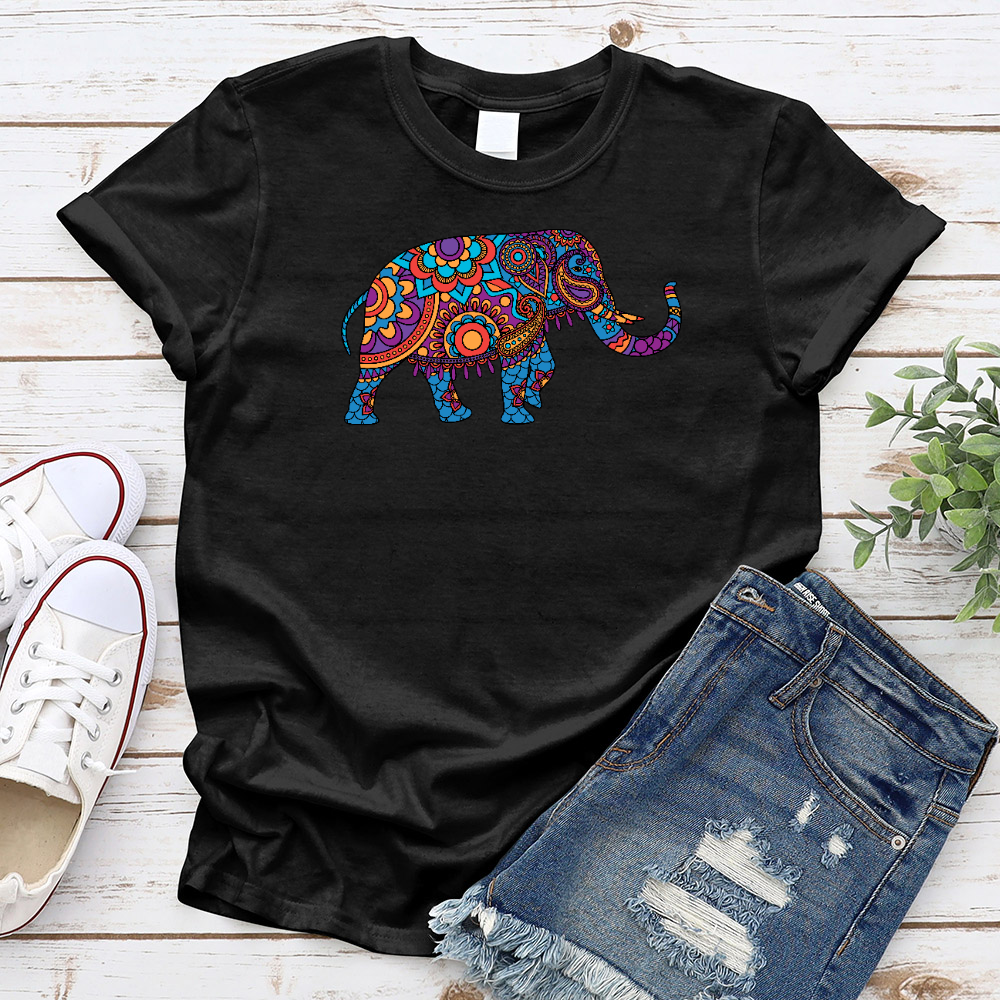 Native Colors Elephant T-Shirt