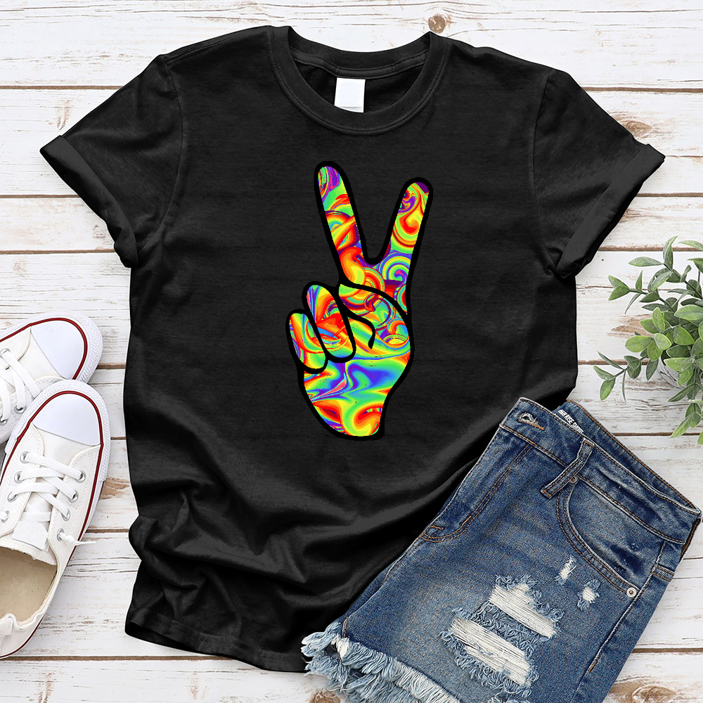 Trippy Peace Tee