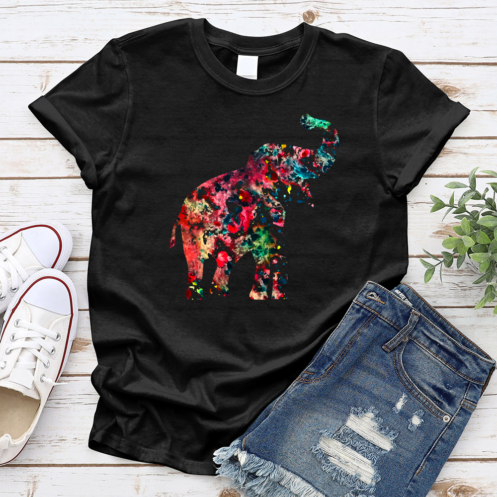 Watercolor Elephant T-shirt