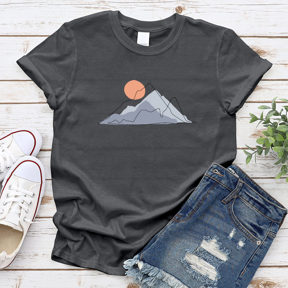 Abstract Mountain T-Shirt