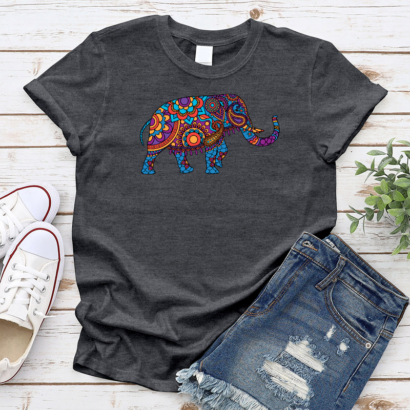 Native Colors Elephant T-Shirt