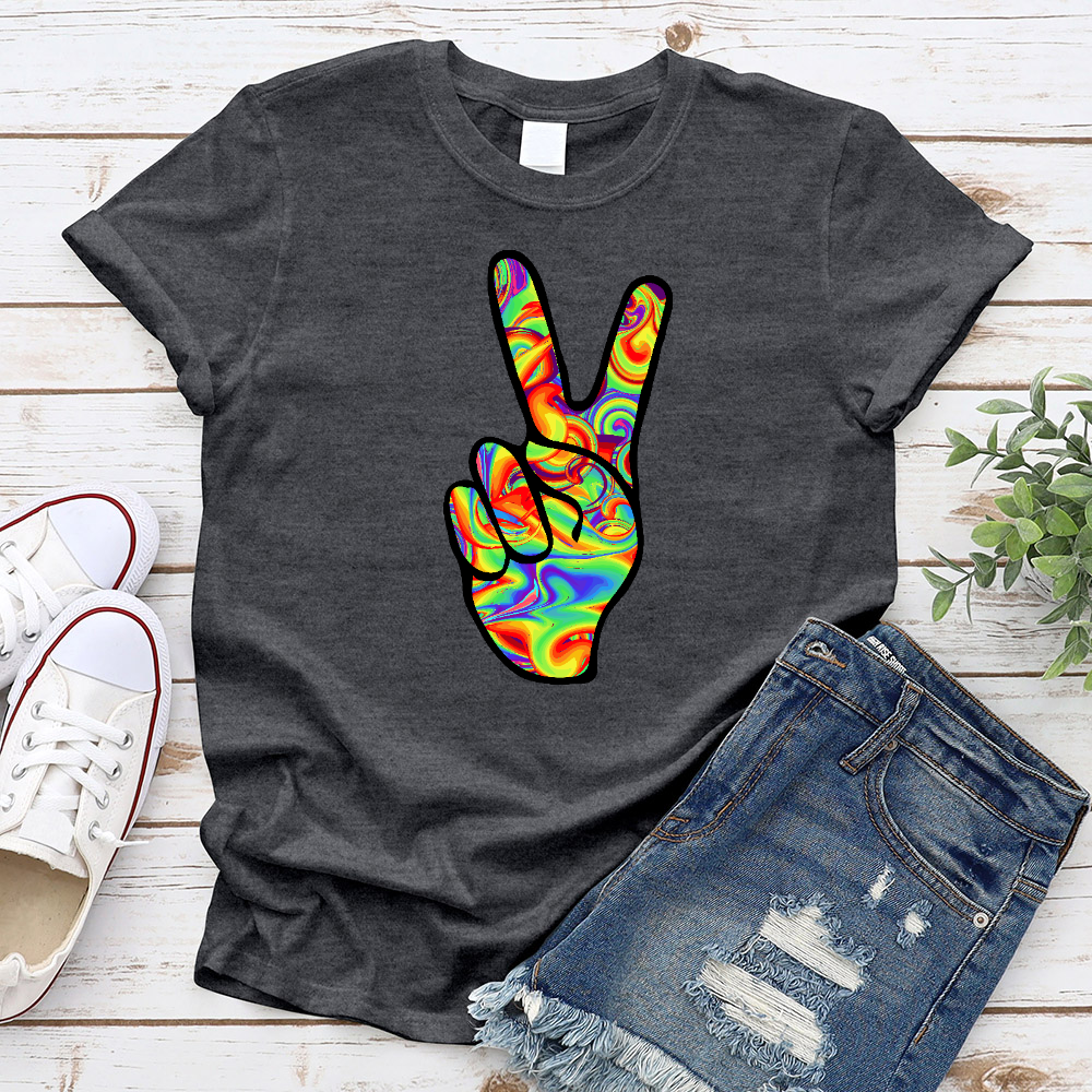 Trippy Peace Tee