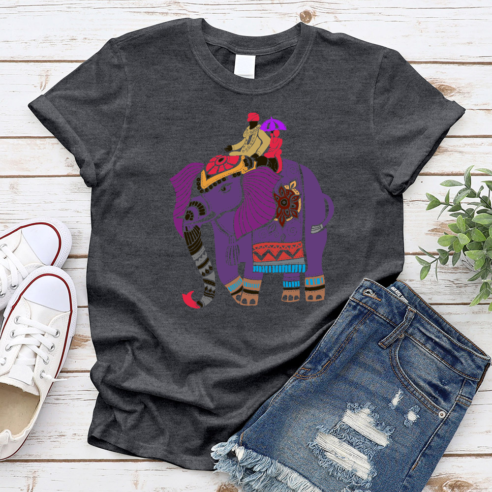 Traveling Abroad Elephant T-shirt