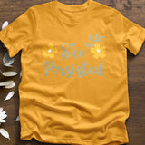 She Persisted Flower T-Shirt