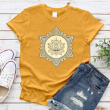 Spiritual Lotus Mandala T-Shirt