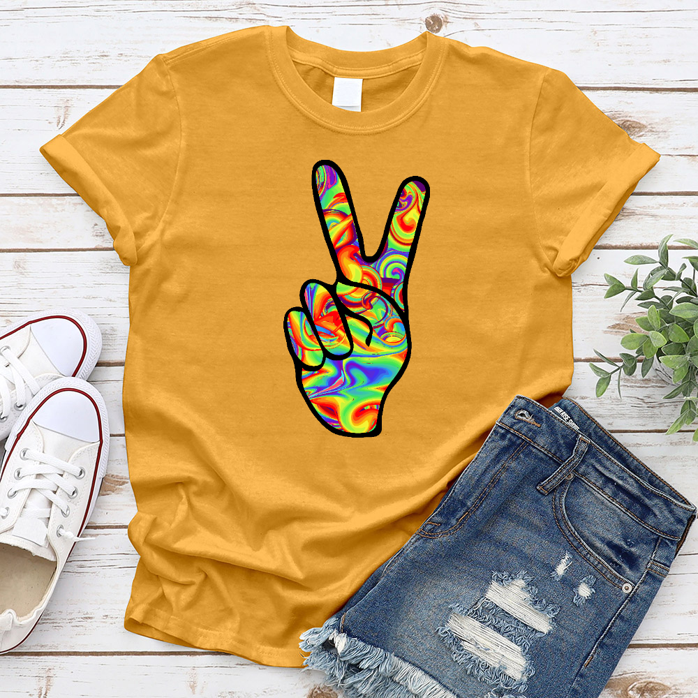 Trippy Peace Tee