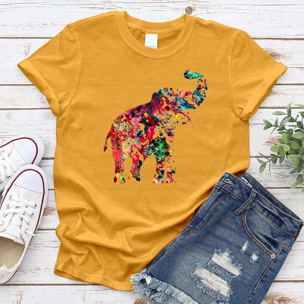 Watercolor Elephant T-shirt