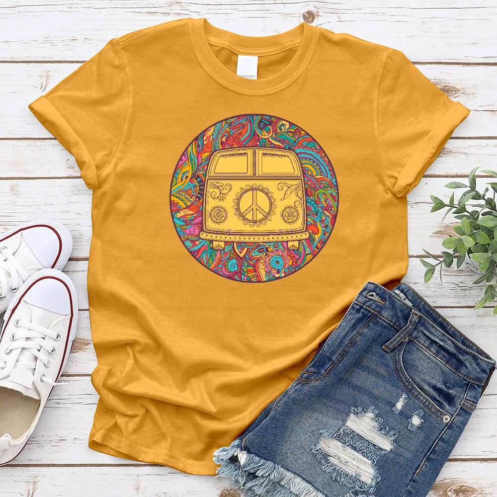 Vintage Hippie Bus Tee