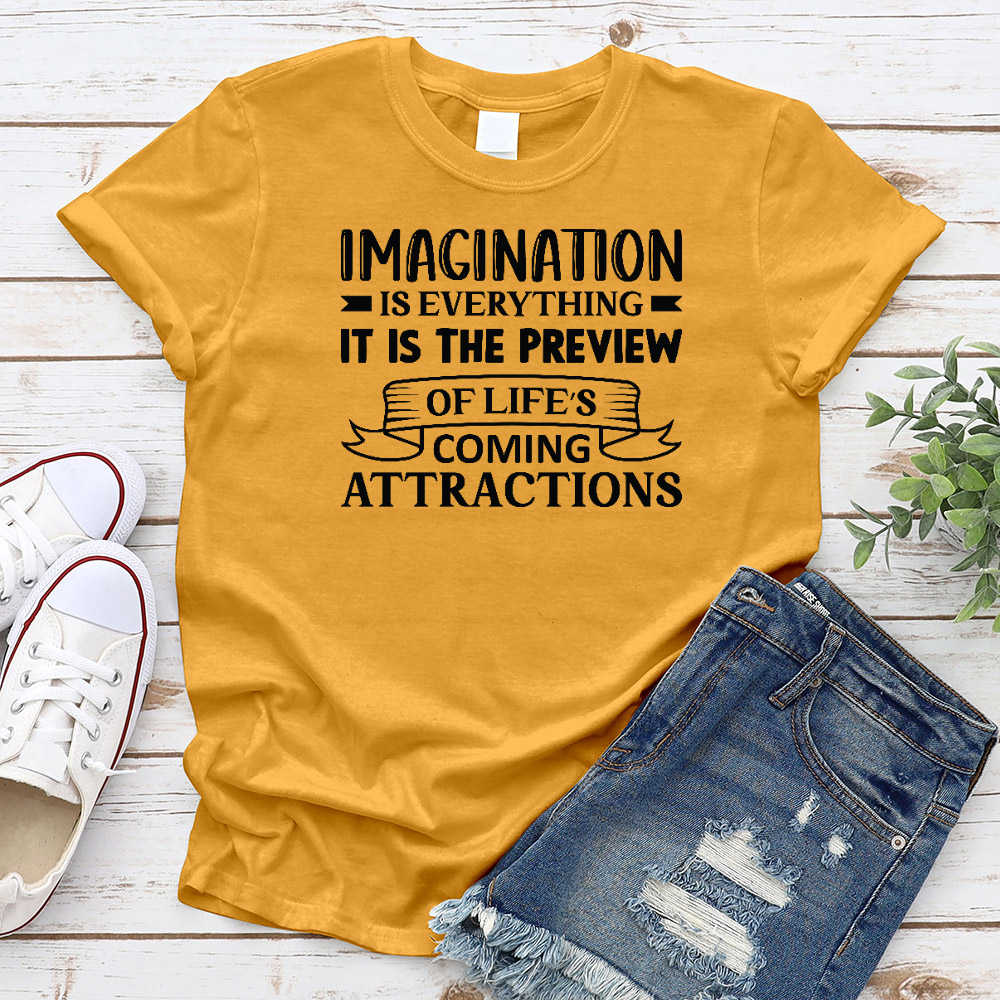 Imagination Is Everything It Is The Preview Of Life's Coming Attractions