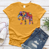 Flower Elephant T-Shirt