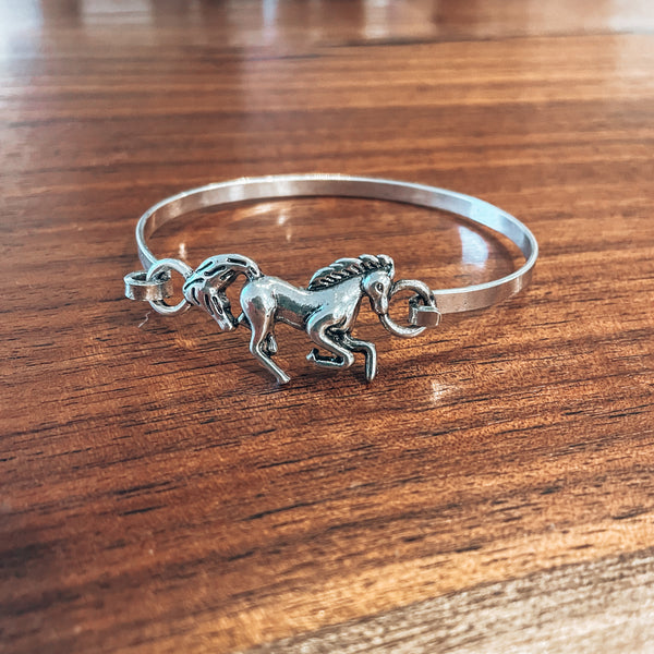 Wild Horse Bangle Bracelet