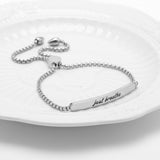 Just Breathe Affirmation Bracelet