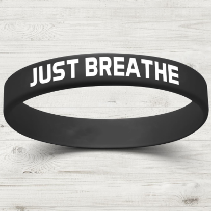 Just Breathe Wristband