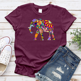 Flower Elephant T-Shirt