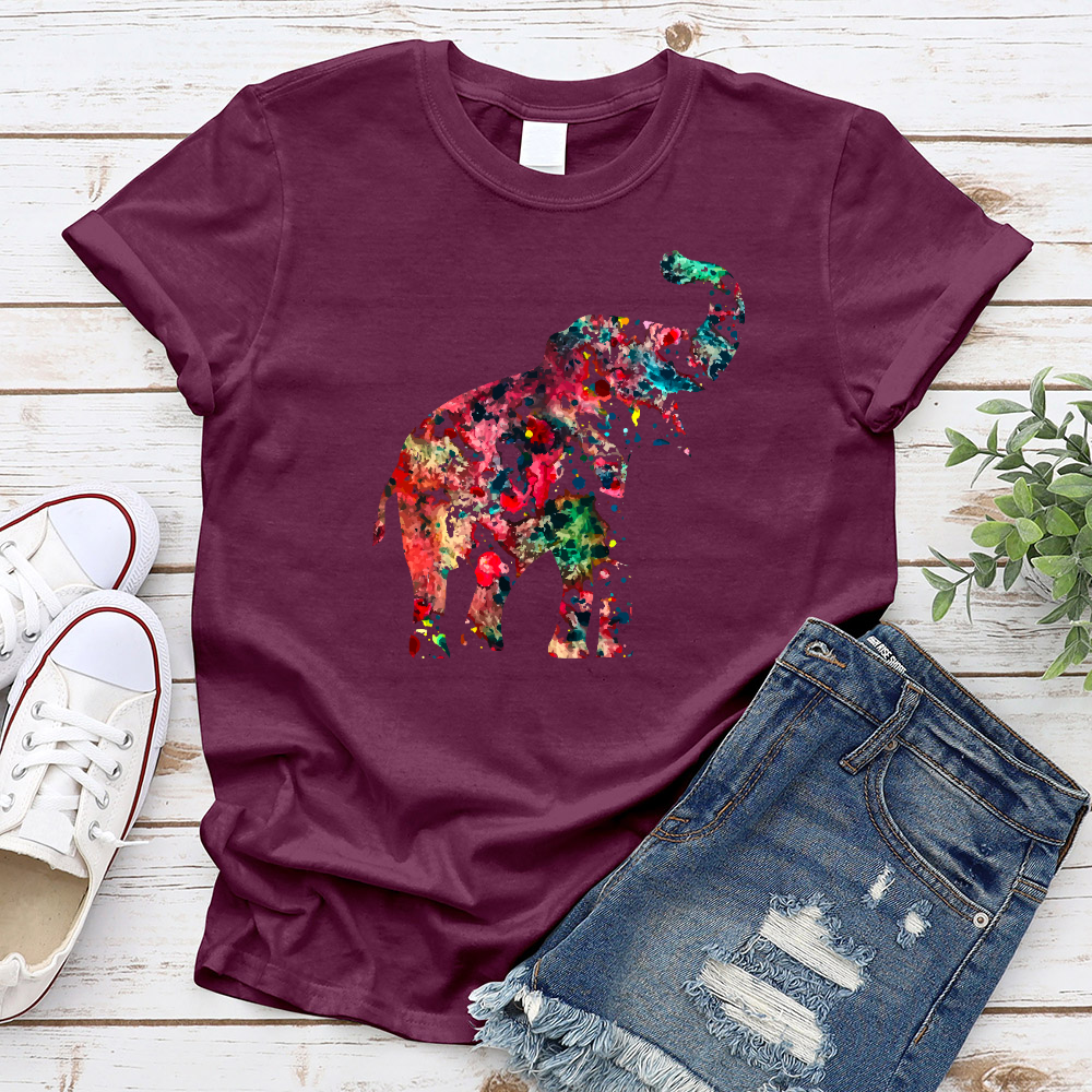 Watercolor Elephant T-shirt